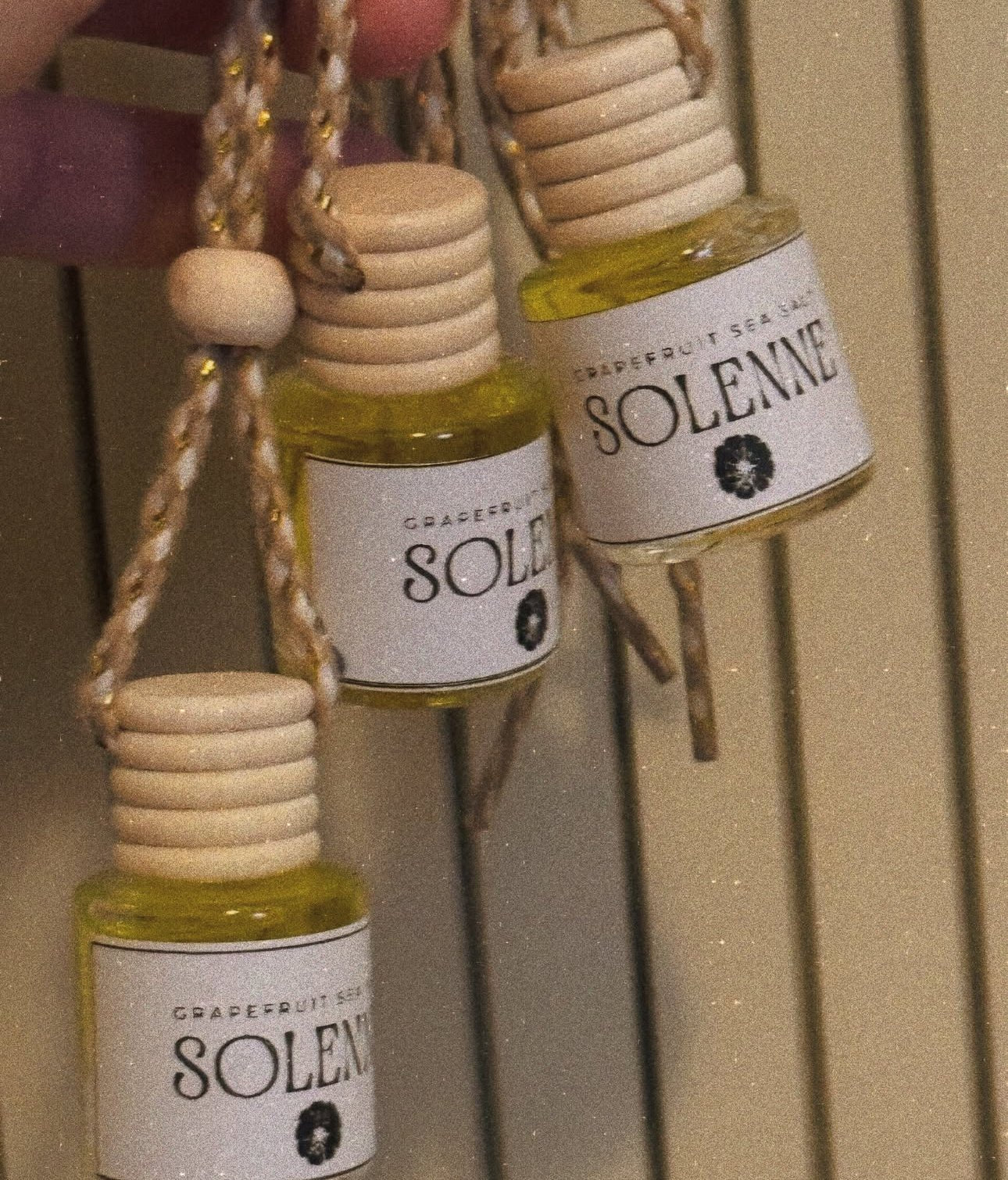 CAR REFRESHER - Grapefruit Sea Salt - SOLENNE