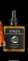 HAVEN | Body Glow Shimmer Oil | 1.7oz - 50mL - SOLENNE